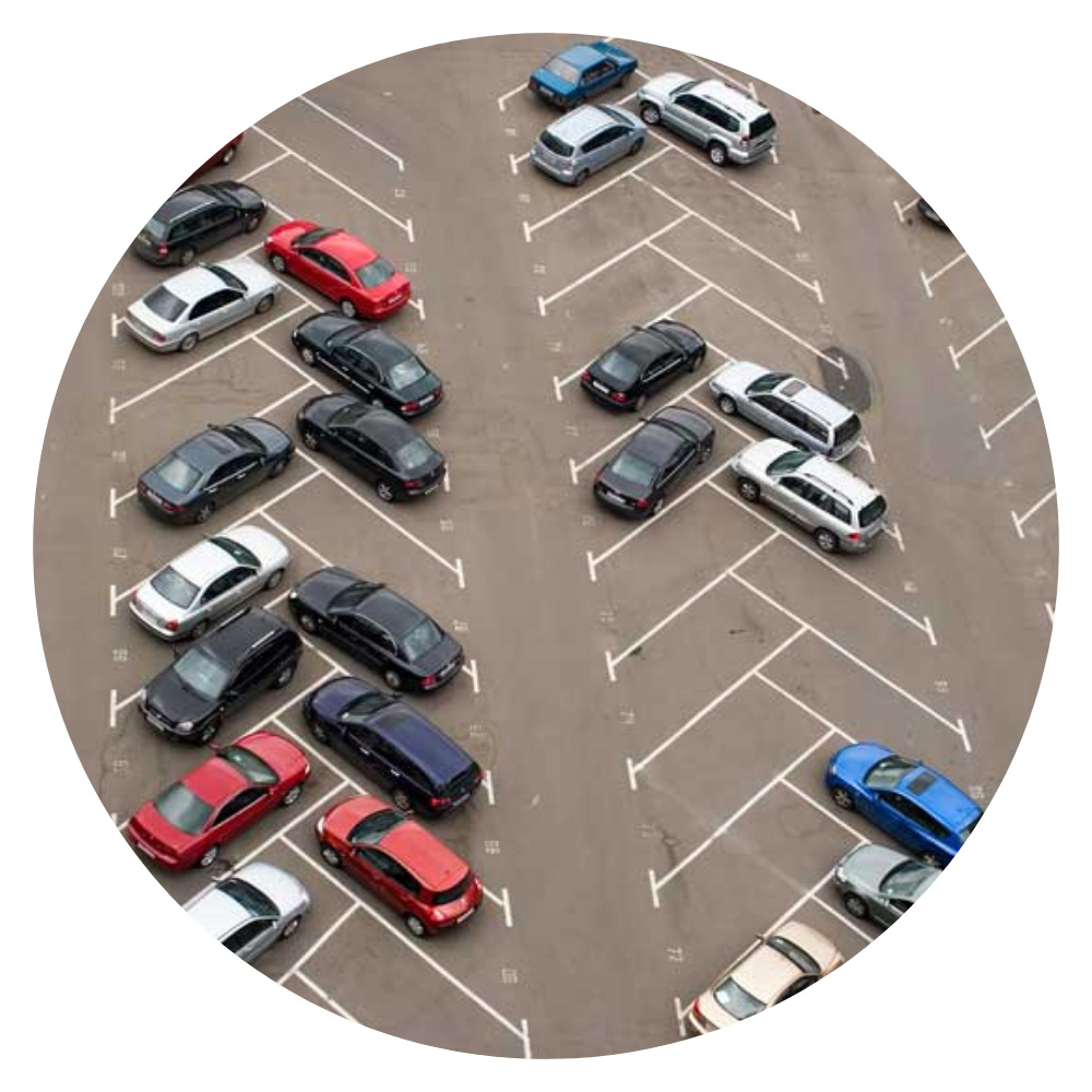 Parking Χώροι στάθμευσης ηφιακό Πελατολόγιο
